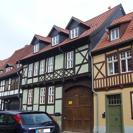 Ferienwohnungen Im Fachwerkhaus 크베들린부르크 외부 사진
