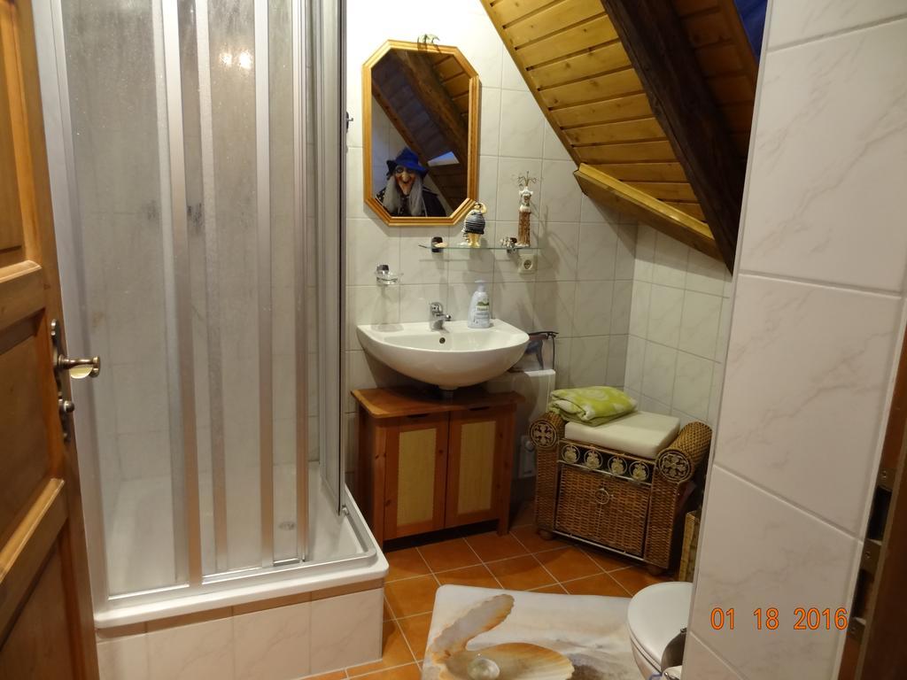 Ferienwohnungen Im Fachwerkhaus 크베들린부르크 객실 사진